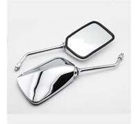 Motorcycle Mirrors Set For Motorcycle For Scooter For E-bike For ATV High Definition Electrofacing Rearview Mirror 10mm Universal