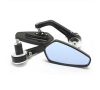 Motorcycle Mirrors Set For TNT150 For BJ600GS For BJ300GS For BN600 7 8'' 22mm Motorcycle Handlebar End Mirror Aluminum Rearview Mirrors(Silver)