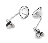 Motorcycle Mirrors Set Motorbike Side Mirrors Motorcycle Universal Small Round Rearview Mirror Handle Mirror Reversing Mirror(MS-2057-S)