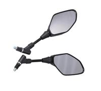 Motorcycle Mirrors Set Motorcycle Mirrors Rearview Side Mirrors Convex For ATV Adventure Scooter Cruiser For Touring Street Bike Dirt Bike Snowmobile Personal Watercraft