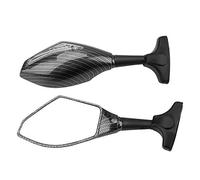 Motorcycle Mirrors Side Mirrors Rearview Mirror Motorbike Aaccessories Motorcycle Turn Signal Mirrors A Pair Turn Indicators Motorbike Mirror(Carbon Fiber)