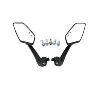 Motorcycle Mirrors Universal 8mm 10mm Scooter Cafe Racer Rearview Adjustable HD Vision ABS Side Mirror Motorcycle Rear View Side Mirrors
