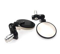 Motorcycle Mirrors Universal Motorcycle Mirror Aluminum Black Handle Bar End Rearview Side Mirrors Motor Accessories Motorbike Mirror