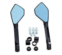 Motorcycle Mirrors Universal Motorcycle Mirrors 8mm 10mm Aluminium Rearview Mirror FOR H&ONDA NC 700S HORNET 160 PCX 160 FOR Y&AMAHA NMAX 125(Black6)