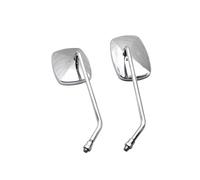 Motorcycle Mirrors Universal Motorcycle Rear View Mirrors 8mm 10mm Side Mirror Chrome For Suzuki For SV400 For SV650 For Sprint S 150 For Primavera