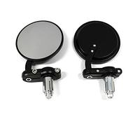 Motorcycle Mirrors Universal Motorcycle Rear View Mirrors Round Handle Bar End Foldable Motorbike Side Motorbike Mirror