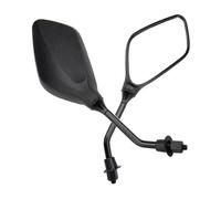 Motorcycle Mirrors Universal Pair Motorcycle Scooter Rear View Mirrors Black 8mm Rigth Thread Moped Scooter Parts