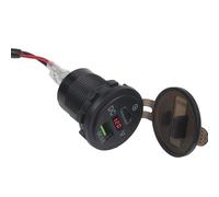 Motorcycle Mobile Phone Dual USB Chargers Fast Charger Relay Adapter Socket with Red LED Voltage Display for CB500X CB 500X 500 X