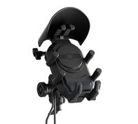 Motorcycle Mobile Phone Holder for Wireless Charging - 15 W Fast Charging Holder, Shockproof Aluminium Construction for Fixed Fixation, Waterproof Holder for Mobile Phone Navigation, Motorcycle Mobile