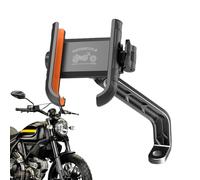 Motorcycle Mobile Phone Holder, Motorcycle Handlebar Mobile Holder | Phone Holder for Electric Scooter | For commuting, tourist trips, sports, racing, listening to music and