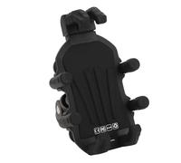 Motorcycle Mobile Phone Installation, Aluminum Alloy Strong Handcuffs Motorcycle Fork Root Telephone Installation Universal Compliance 4.9 to 8.1in Smartphones (M10 Ball Head; Bottom