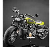 Motorcycle model 1/12 Die Cast Vehicles Collectible Hobbies Motorcycle Model Toys For Harley For Davidson Sportster S(Green)
