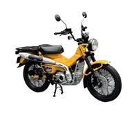 Motorcycle model 1/12 For H&ONDA For Trail CT125 For Hunter Cub Alloy Motorcycle Model Diecasts Street Racing Simulation Toy Gift(Yellow)