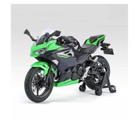 Motorcycle Model 1:12 For Ninja 400 Motorcycle Model Racing Car Simulation Vehicle Model(Black)