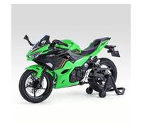 Motorcycle Model 1:12 For Ninja 400 Motorcycle Model Racing Car Simulation Vehicle Model(Green)