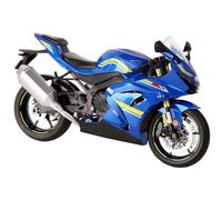 Motorcycle model 1:9 For Suzuki GSX-R1000R Motorcycle Model Toy Gift Giving Die-cast Static(Blue)