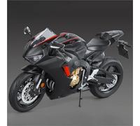 Motorcycle model Alloy Motorcycle Model Collection Motorbike Toy Miniature Voiture 1/9 For H&ONDA Dreamwing CBR 1000RR(Black- Silver)