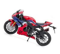 Motorcycle model Diecast Metal Rubber Tires Home Decoration 1:12 For H&ONDA CBR1000RR Fireblade Alloy Motorcycle Model Toys(Black- Silver)