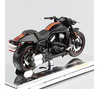 Motorcycle Model, Motorcycle Die Casting, Gifts 1:18 2012 Compatible with VRSCDX Night Rod Special Diecast Motorcycle Simulation Model Children's Toys Birthday Gifts Adult Hobbies Toy (Color : Red) (