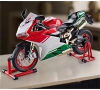 Motorcycle model Simulation 1:9 Scale For DUCATI 1199 Panigale Off Road Motorbike Alloy Model Sound Light Diecast Motorcycle Vehicle Toy Gift