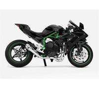 Motorcycle model Simulation 1:9 Scale For Kawasaki H2R Off Road Motorbike Alloy Model Sound Light Diecast Motorcycle Vehicle Toy Gift