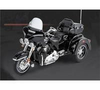 Motorcycle model Simulation Alloy 1:9 For Harley GLIDE ULTRA Racing Motorcycle Model Diecast Motorbike Toy Collection Miniature Voiture Home Decor(Black- Silver)
