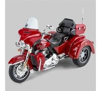 Motorcycle model Simulation Alloy 1:9 For Harley GLIDE ULTRA Racing Motorcycle Model Diecast Motorbike Toy Collection Miniature Voiture Home Decor(Black- Silver)
