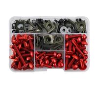 Motorcycle Modification Screw Nut Set For Forza 125 For Hornet 600 Cb125r Xadv Cbr Rr Cbr500r For Rebel 500 Street bikes(Rosso)