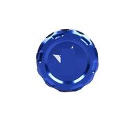 Motorcycle Modified CNC Rear Oil Tank Cover Decorative Cap Compatible with MT07 MT09 R3 R25 R1(Blue)