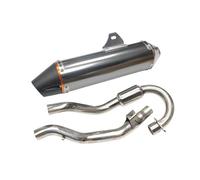 Motorcycle Modified Exhaust Pipe The Whole Set For CRF230 Vintage 2003-2013 Stainless Steel Elbows,Hardware