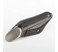 Motorcycle Modified Pipe Motorcycle Exhaust Escape Modified With Carbon Fiber Heat Shield Middle Link Pipe For MT09 MT-09 FZ09 XSR900 2017-2020
