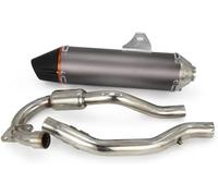 Motorcycle Modified Pipe Motorcycle Full Systems Middle&Rear Exhaust Muffler Pipe For CRF230F/150F 2003 2004-2011 2012 2013