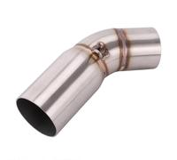 Motorcycle Modified Pipe Slip On Motorcycle Exhaust Escape Middle Link Pipe Connect 51MM Muffler For Benelli For Leoncino 500 BJ500