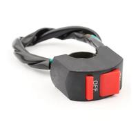 Motorcycle Modified Switch Motorcycle Killer Switch Button With Light Headlight Horn Control ON OFF Buttton Handlebar Mount Accessories Handlebar Ignition Switch
