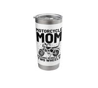 Motorcycle Mom Raising Rebels On Two Wheels Stainless Steel Insulated Tumbler