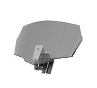 Motorcycle/Mopeds Windshield Extension Windscreen Deflector Adjustable Clip-on Windshield Universal(2)