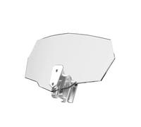 Motorcycle Mopeds Windshield Extension Windscreen Deflector Adjustable Clip-on Windshield Universal,Motorcycle Windshield