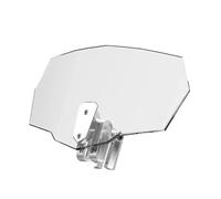 Motorcycle/Mopeds Windshield Extension Windscreen Deflector Adjustable Clip-on Windshield Universal(1)