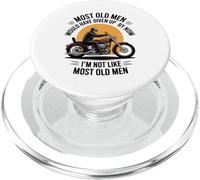 Motorcycle Most Old Men Would Have Given Up PopSockets PopGrip for MagSafe