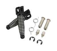 Motorcycle Motocross Passenger Front Foot Peg Footrest Compatible With Z1000 Z750 Z800 ZZR1400 2003-2026 Moto Accesorios(Black)