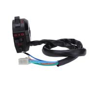Motorcycle Motorbike ATV Handlebar Left Side Control Switch High/Low Beam Light Turn Signal Horn Switches for XL XR Motorcycle Kill Stop