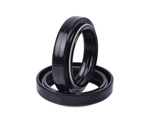 Motorcycle Motorbike Front Fork Damper Oil Seal and Dust Seal Kit 41mm x 54mm x 11mm Fit for GSX750F GSXR750 Rubber Material Bl k Color+joint spi 41x54x11,+joint spi 41x54x11+motorcycle front fork da