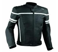 Motorcycle Motorbike Quality Genuine Leather Jacket CE Protection Cruiser
