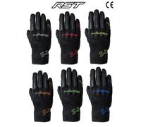 RST S1 Mesh Gloves Black Grey Neon Green Size 10 10