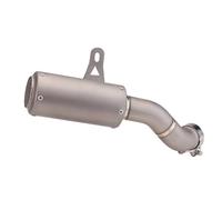 Motorcycle Motorcycle Exhaust Modify Titanium Alloy Middle Link Pipe Muffler Slip On For Kawasaki For Z900 2017-2021 Exhaust Pipe
