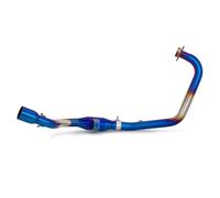 Motorcycle Motorcycle Exhaust Slip On Front Link Pipe Escape Connect 51mm Muffler For Suzuki For Gixxer155 GSX150FS Exhaust Pipe(Onecolor)