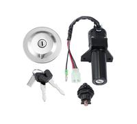 Motorcycle Motorcycle Fuel Gas Key Lock Kit Ignition Switch Lock Fuel Gas Cap Key Set Ignition Start Switch For Y&amaha YBR 125 Motocross MENSUNUBNM