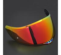Motorcycle Motorcycle Helmet Face Shield for agv K5 K1S/K3SV/K5S,Tinted Anti-Scratch Visor Replacement, Style Protection Lens, Multi-Colour Options Helmet Accessories,E Gold Red(E Gold Red)