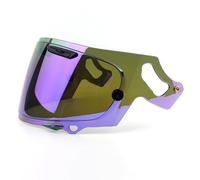 Motorcycle Motorcycle Helmet Face Shield for arai RX7X XD NE0 VX,Tinted Anti-Scratch Visor Replacement, Style Protection Lens, Multi-Colour Options Helmet Accessories,B Gold Red(F Purple Plating)