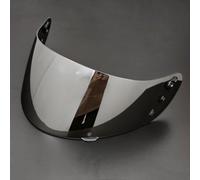Motorcycle Motorcycle Helmet Face Shield for icon airflite IC-04,Tinted Anti-Scratch Visor Replacement, Style Protection Lens, Multi-Colour Options Helmet Accessories,C Gold Red(H Silver Plating)
